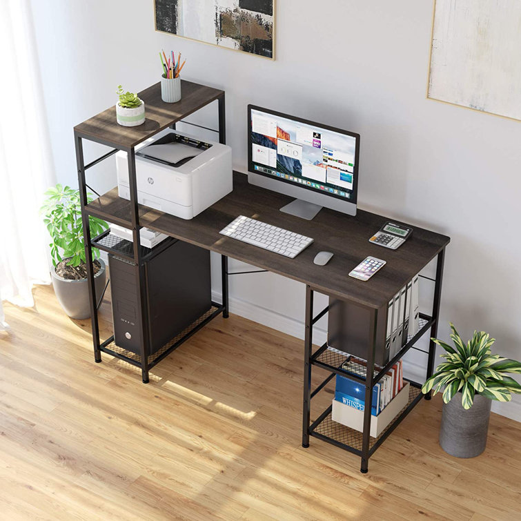 Ebern Designs Industrial Home Office Desk Wayfair Canada